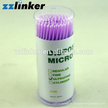 El cepillo micro colorido más barato / el micro aplicador dental